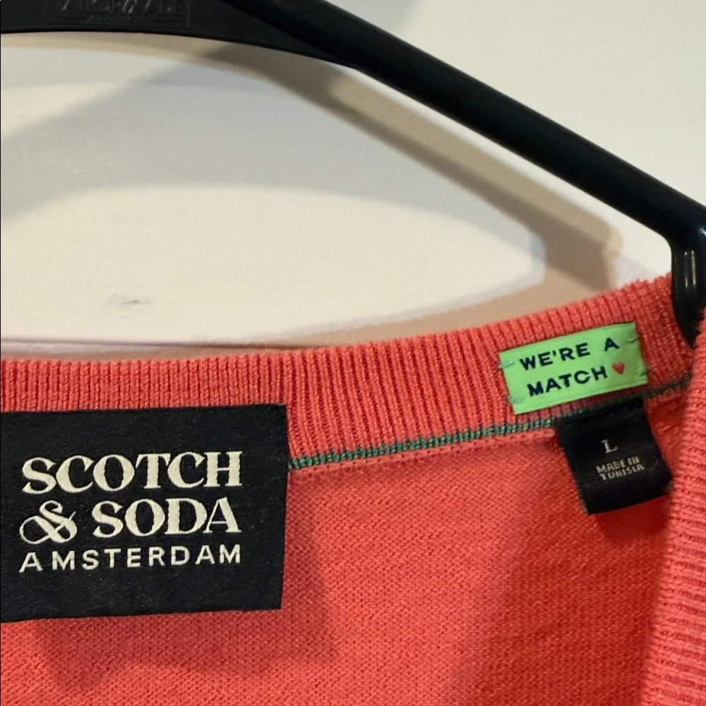 Scotch & Soda men’s merino wool sweater large - Picture 3 of 6